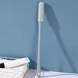 Щітка для душу з довгою ручкою масажна двостороння 38см - оригінал