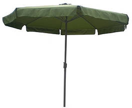 Зонт торговий антиветер Stenson MH-3838 3 м, зелений - оригінал