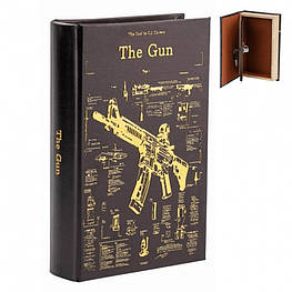 Книга-тайник сейф The Gun для грошей і цінностей, 26 см — оригінал