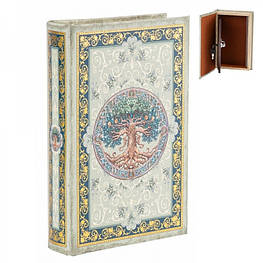 Книга-тайник сейф Загадки роду для грошей і цінностей, 26 см — оригінал