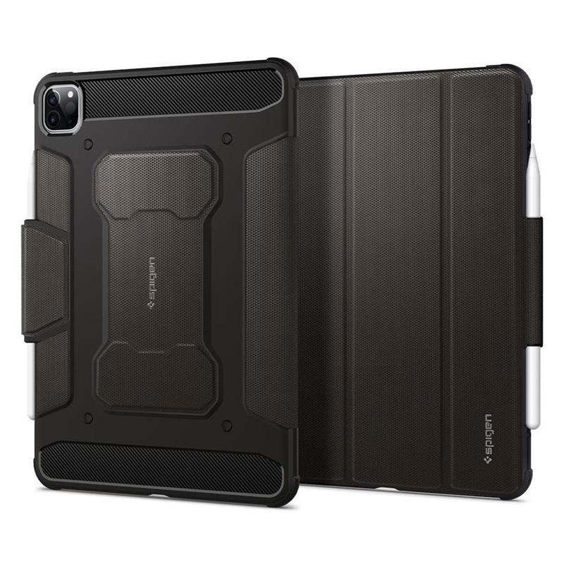 Чохол-книжка Spigen Rugged Armor Pro для Apple iPad Pro 11 (2020/2021/2022) Gunmetal (ACS01025)