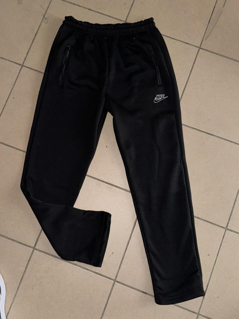 Теплі підліткові спортивні штани,тринитка на флісі"Найк" Art: 1, фото 1