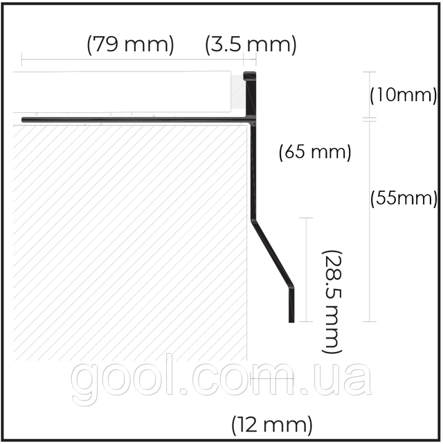 капельник для полукруглого балкона и террасы