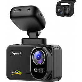 Відеореєстратор Aspiring Expert 9 Speedcam, WI-FI, GPS, 2K, 2 cameras (Aspiring Expert 9 Speedcam, WI-FI, GPS, 2K, 2 cameras) -