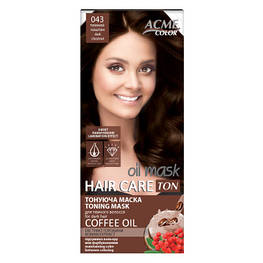 Відтінковий бальзам Acme Color Hair Care Ton Oil Mask 043 - Темний каштан (4820197009503) - оригінал
