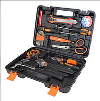 Набір інструментів для дому 18 в 1 у кейсі для ремонту та обслуговування з викрутками та плоскогубцями. BROWN