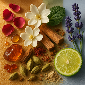 Вплив походження олій на звучання парфуму: Марокко, Індія, Франція