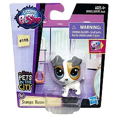 Фігурка Littlest Pet Shop Scamps Russo #198 Pets in the City — милий песик від Hasbro