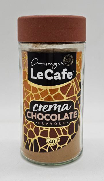 Кава розчинна "Le Cafe Crema" зі смаком шоколаду 75 грам Польща, фото 1