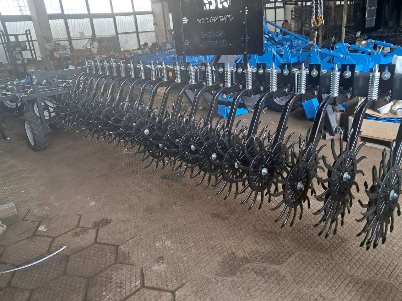 Борона роторна навісна Oscar РБ-6 суцільна рама з транспортним пристроєм, ширина 6 м, фото 1