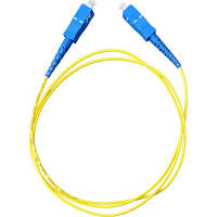 Оригінал! Оптичний патчкорд SC/UPC-SC/UPC SingleMode, Simplex, G652D, 1м GEAR (GOPC-SCUPCSMSIM-1) - Вища Якість!