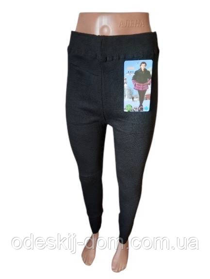 Жіночі чорні гамаши на товстій байкі тм Іра, фото 1