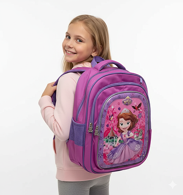 Рюкзак дитячий шкільний "Принцеса Софія" фіолетовий