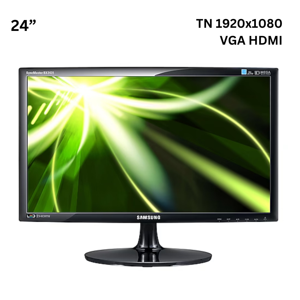 Монітор 24" Samsung BX2431/TN 1920x1080 Full HD/ VGA x2HDMI Б/В