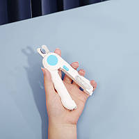 Кігтеріз з LED-підсвіткою для собак і кішок безпечний і зручний інструмент для стриження кігтів BROWN