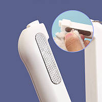 Кігтеріз з LED-підсвіткою для собак і кішок компактний інструмент для стриження кігтів BROWN