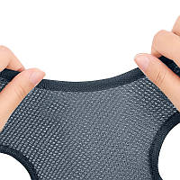 Гамак для грумінгу кішок і собак комфортний безпечний аксесуар для обрізання кігтів розмір M сірий SPICY