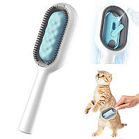 Гребінець для видалення шерсті довгошерстих собак і кішок для меблів і одягу з функцією зволоження SPICY