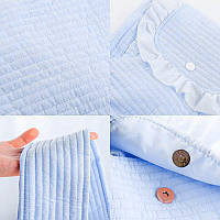 Слінг-переноска для кішок і собак блакитна легка для прогулянок і комфорту вихованця BROWN