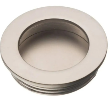 Ручка врізна GTV B224 d 35 мм Сатин, фото 1