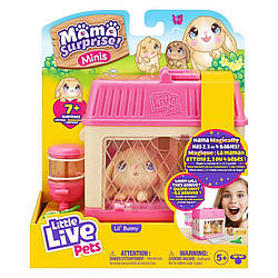 Інтерактивна іграшка Moose Little Live Pets Мама-Кролиця з малюками