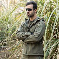 Водонепроникна тактична куртка для чоловіків із флісовою підкладкою для активного відпочинку та повсякденного носіння SPICY