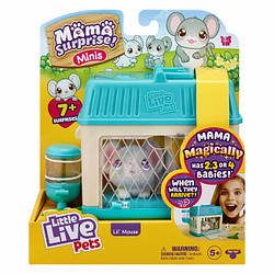 Інтерактивна іграшка Moose Little Live Pets Мама-Мишка з малюками