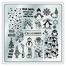 Crooz Пластина для стемпінга №13