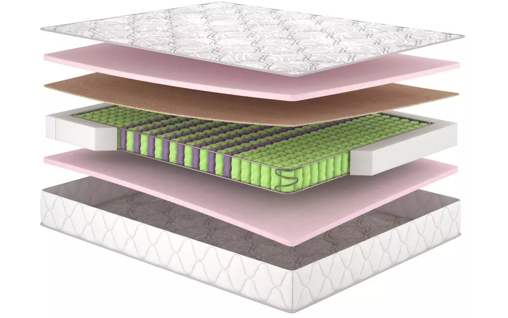 Ортопедичний матрац Моніка Матролюкс, 21 см, з латексом і кокосом