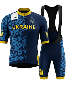 Велоформа Ukraine (Національна збірна Украіни), літня, з лямками, гелевий памперс