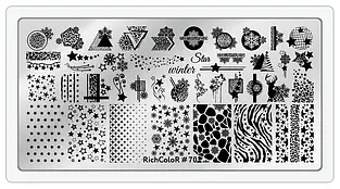 Пластина для стемпінгу RichColoR 070 H