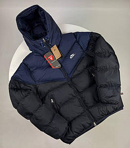 Пуховик Nike Storm-Fit Синьо-чорний