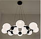 Підвісна люстра на тросі на12 плафонів, фото 2