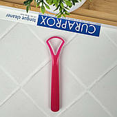 Скребок для язика Curaprox одна дуга (рожевий)