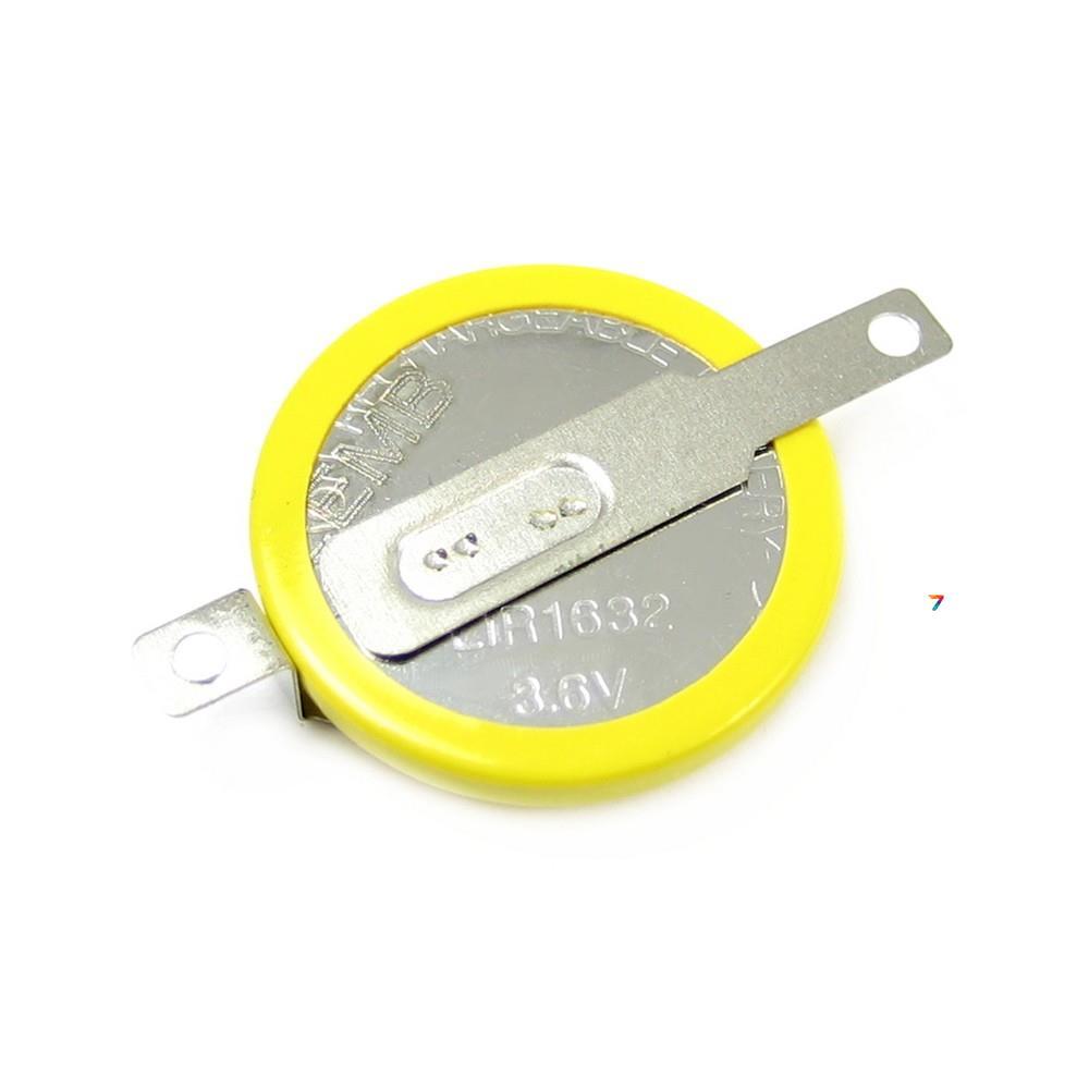 LIR1632-LBY2 Елементи й батареї живлення - Типорозмір: R16: Тип: акумулятор: Хімія: Li, Ion: Напруга: 3.6 В: Ємність: 0.03 Ач:, фото 1