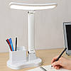 Настільна LED-лампа, сенсорна, акумуляторна, 48LED, 5W, 1963 / Світлодіодна лампа на акумуляторі портативна, фото 3
