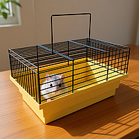 Клітка для щурів або хом'яків "Гризун" (280х180х150) беж