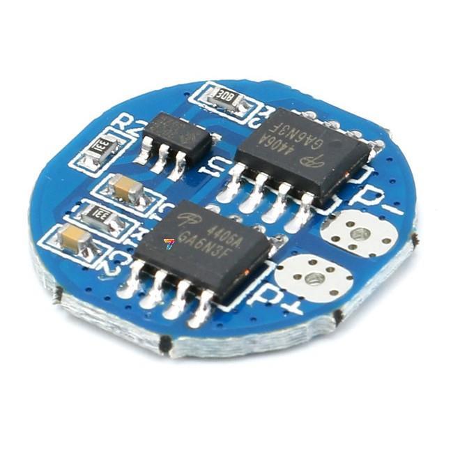18650 2S-A 5A Battery Protection Board Модуль захисту літієвих акб 18650. BMS 2S, 5A. Номінальна напруга: 7.4-8.4 В. Максимальний, фото 1
