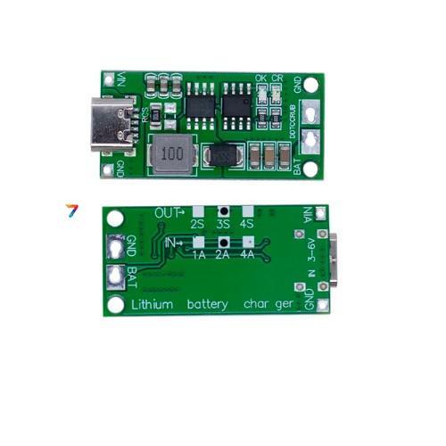 Multi-Cell 3S 2A Type-C Li-Ion Charger Модуль контролю заряду акумулятора, 3 - 6, 12,6,2 А, 0.74A, фото 1
