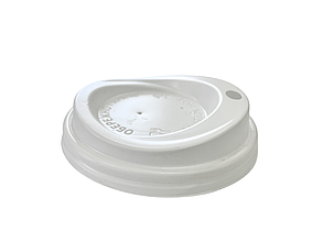 Кришка на стакан д-90 біла (100/1000)