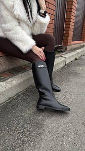 Чоботи жіночі, чорні