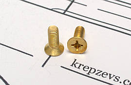 Гвинт М5 ГОСТ 17475-80, DIN 965 з хрестоподібним шліцом