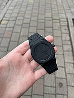 Годинник Arabic Total Black стильний мінімалістичний чоловічий годинник у чорному кольорі