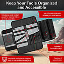 Сумка для інструментів Tusk Delano Tool Roll, Black, фото 10