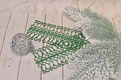 Гачки пластмасові для новорічних іграшок 4см в упаковці 10шт, за1уп 12304