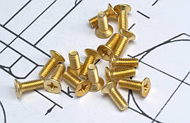 Гвинт М8 ГОСТ 17475-80, DIN 965 з хрестоподібним шліцом