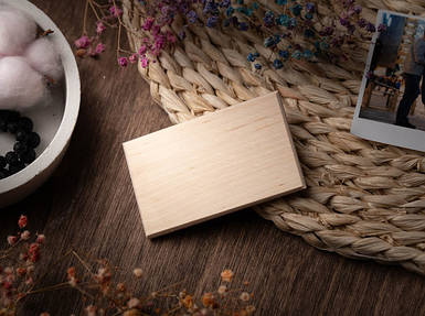 Дерев'яна плашка. 80х50мм