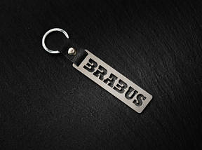 Брелок металевий. Brabus. 10х2,5см, фото 4