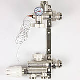 Колектор Standard 1" - 3/4" на 7 виходів та змішувальна група з насосом, фото 8