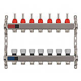 Колектор Standard 1" - 3/4" на 7 виходів та змішувальна група з насосом, фото 2